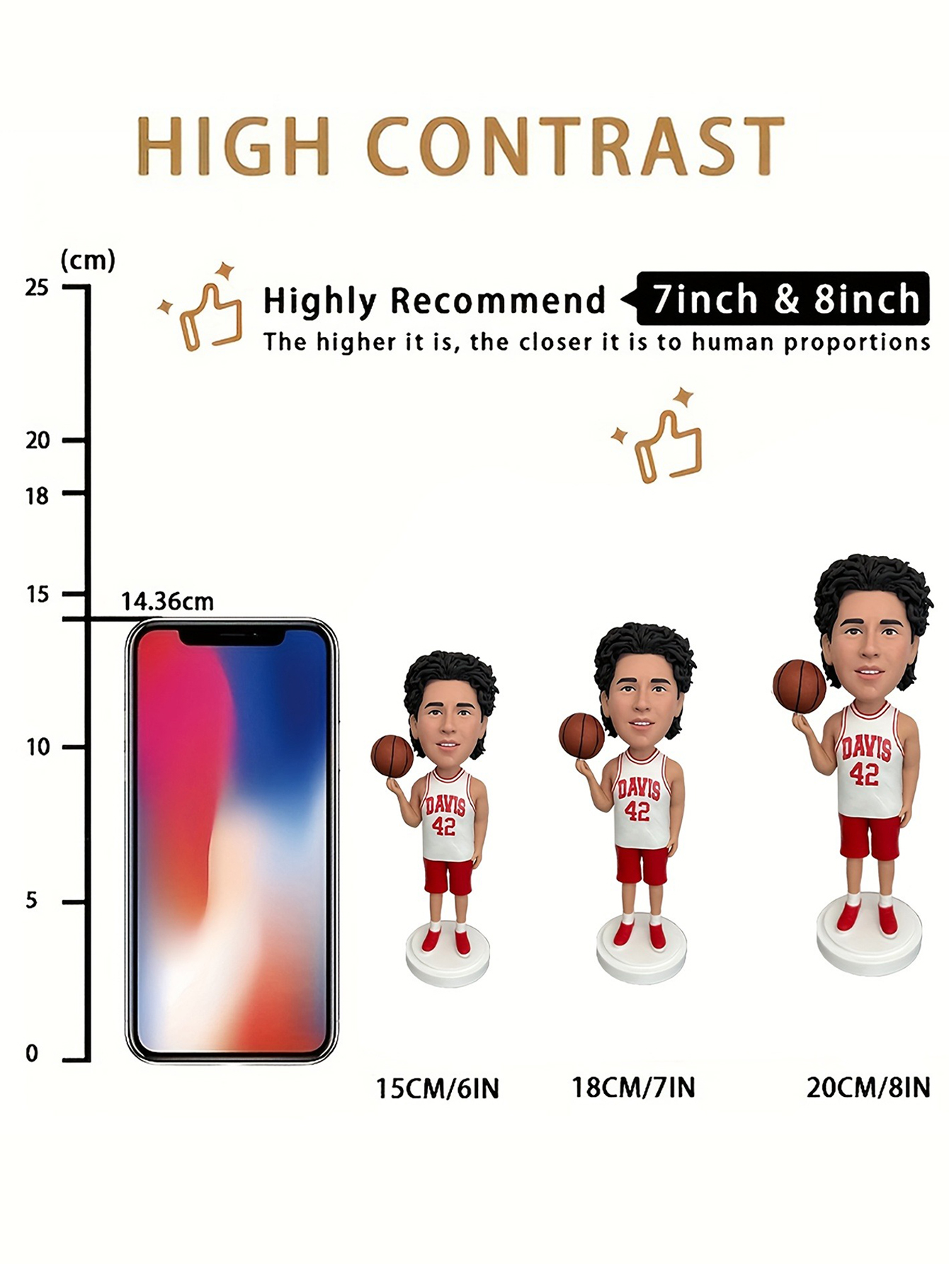 Custom Men's Figurines Personalized Fishing Gifts